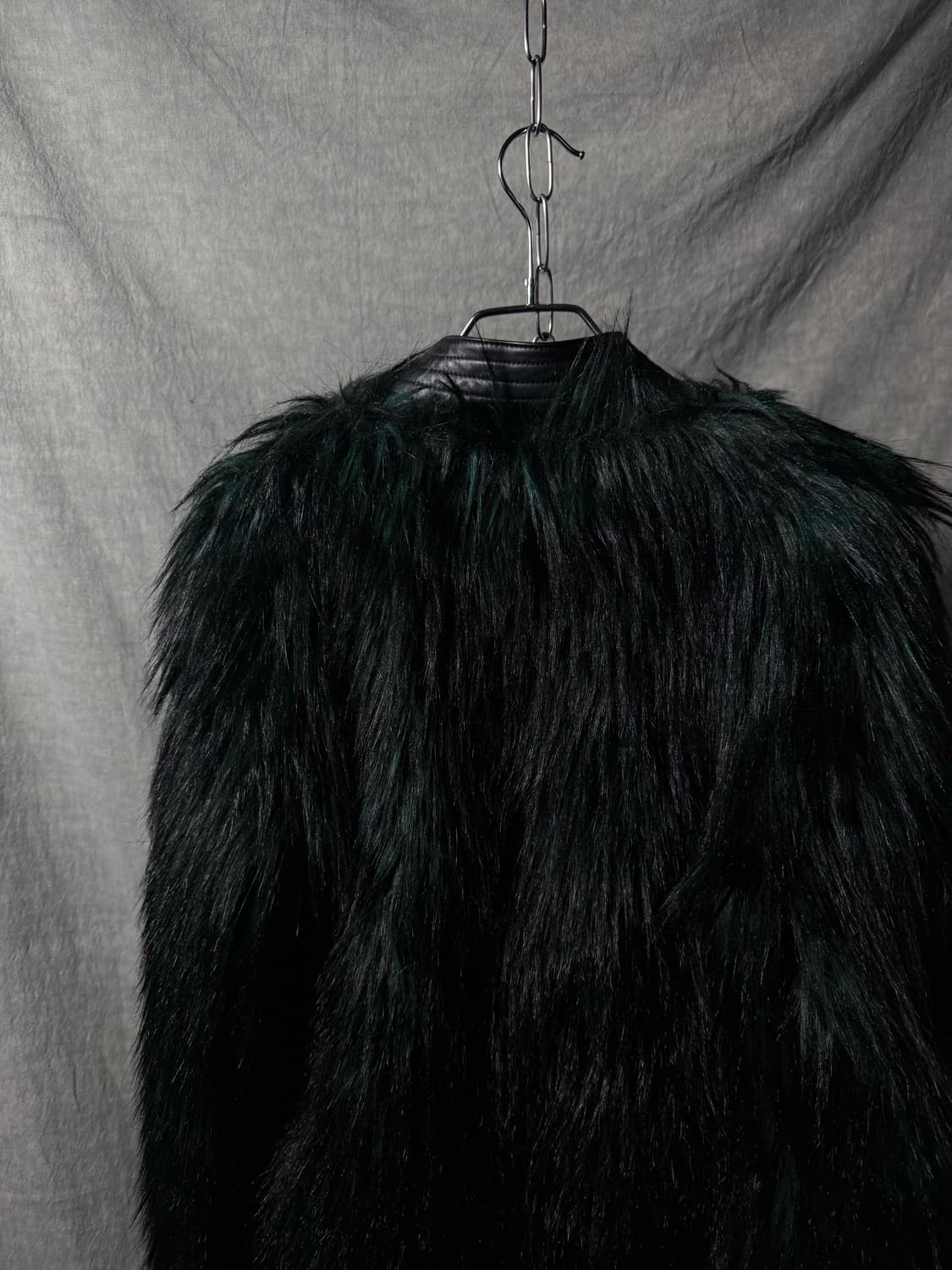 Balmain x H&M Fur Leather Jacket 상품이미지5