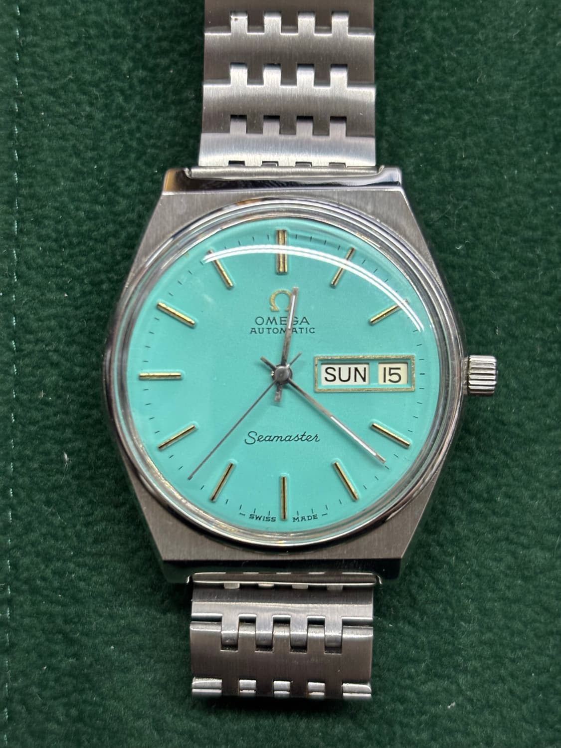 오메가 씨마스터 뻐뻐시 터콰이즈블루 상품이미지4