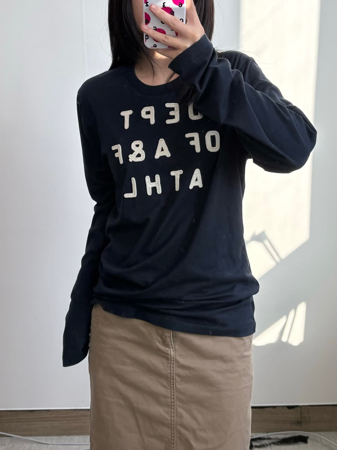 아베크롬비 네이비 롱슬리브 티서츠 상품이미지1