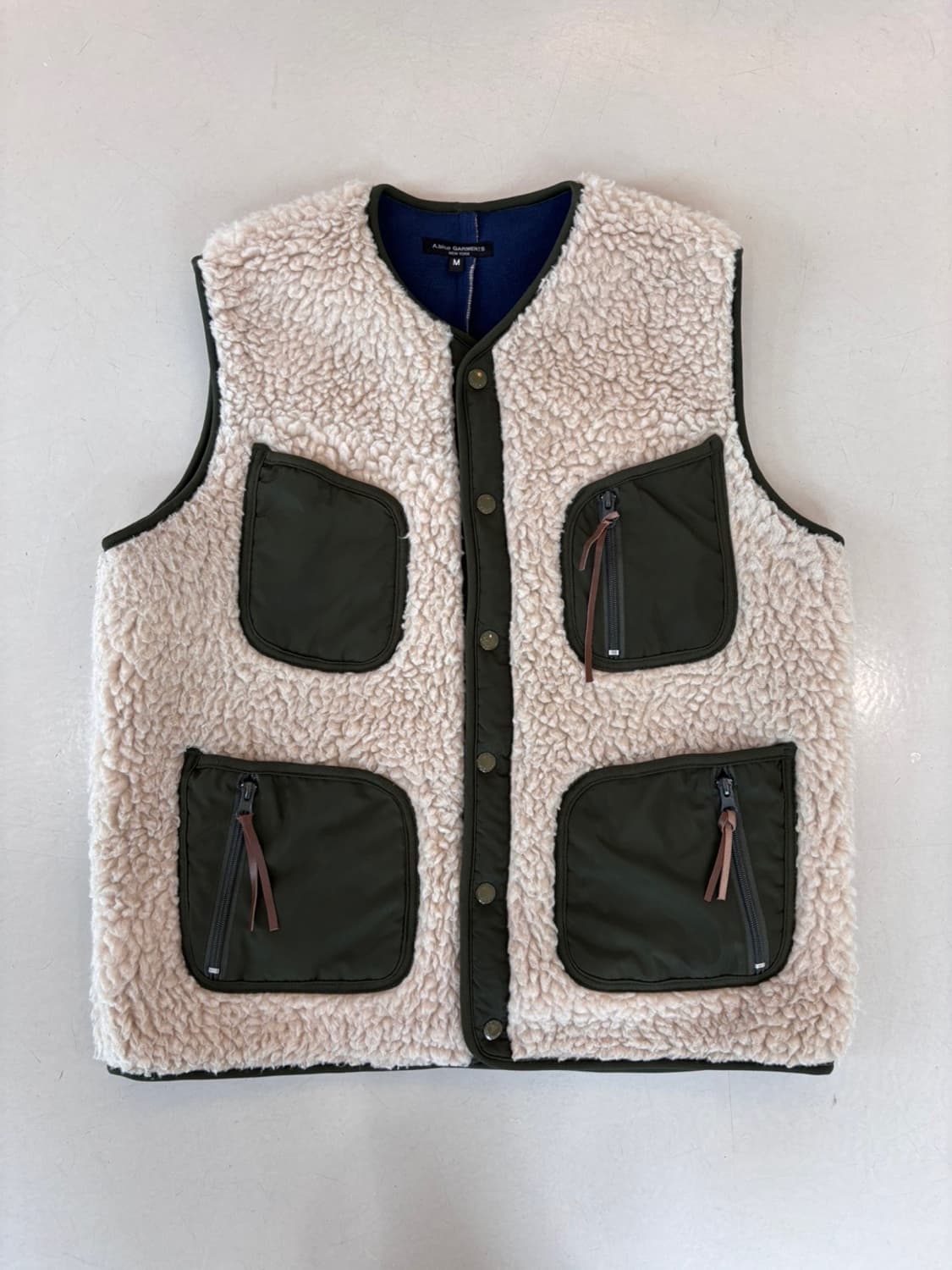 Vintage A Blue Garments(Aspesi) Vest 상품이미지2