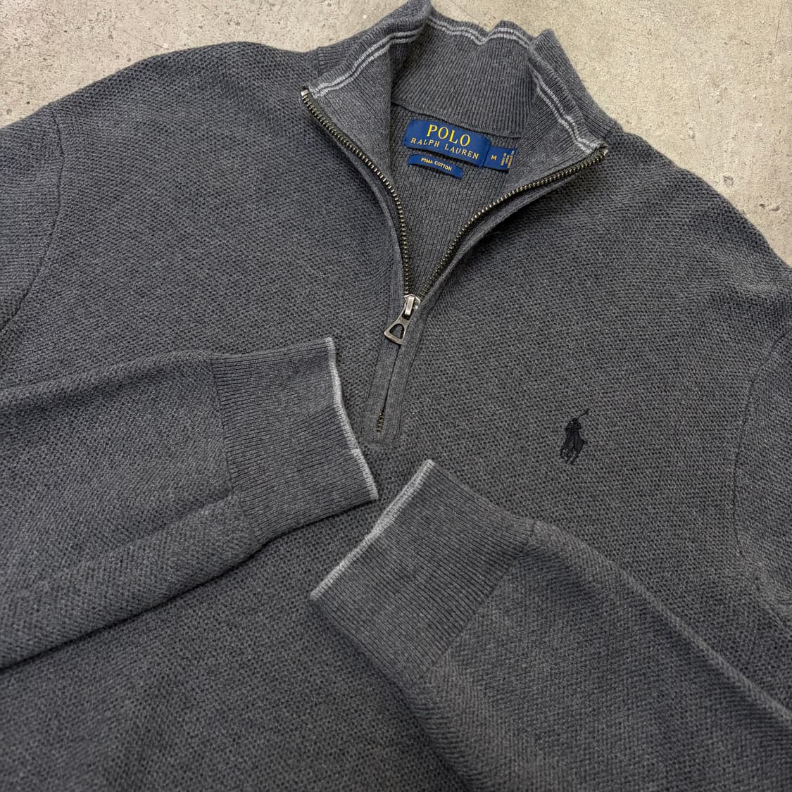 폴로 반집업 니트[2185] 상품이미지5