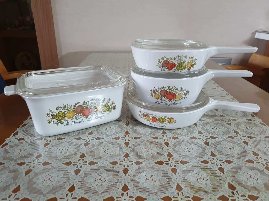 빈티지 코닝웨어 스파이스(CorningWare Spice of Life) 상품이미지1