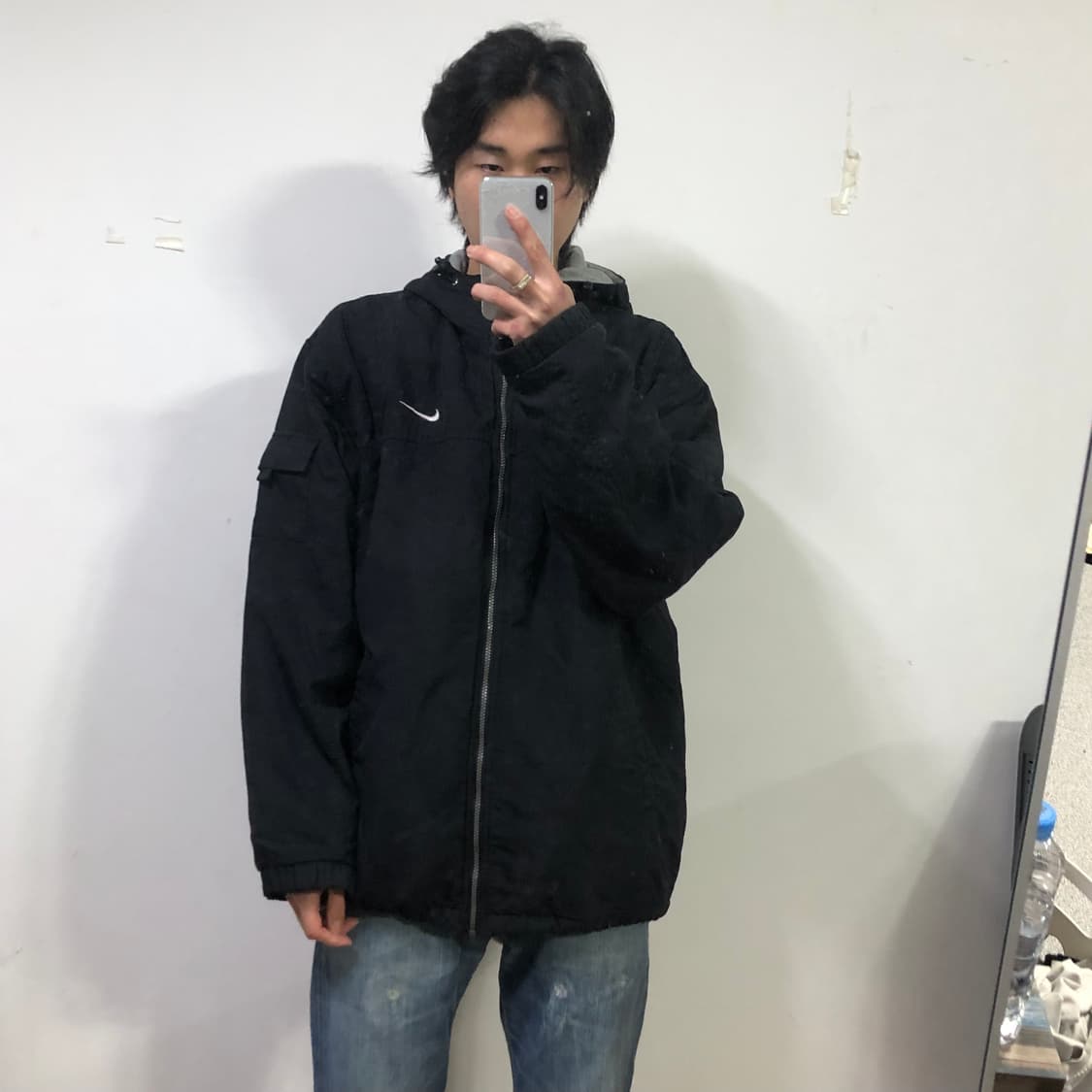 2000s 나이키 플리스 후드자켓 상품이미지3