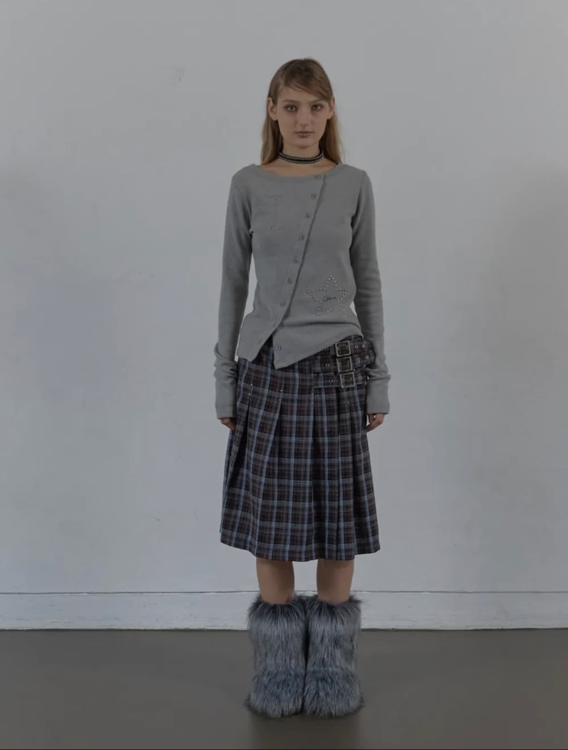 셋업이엑스이 가디건 상품이미지3