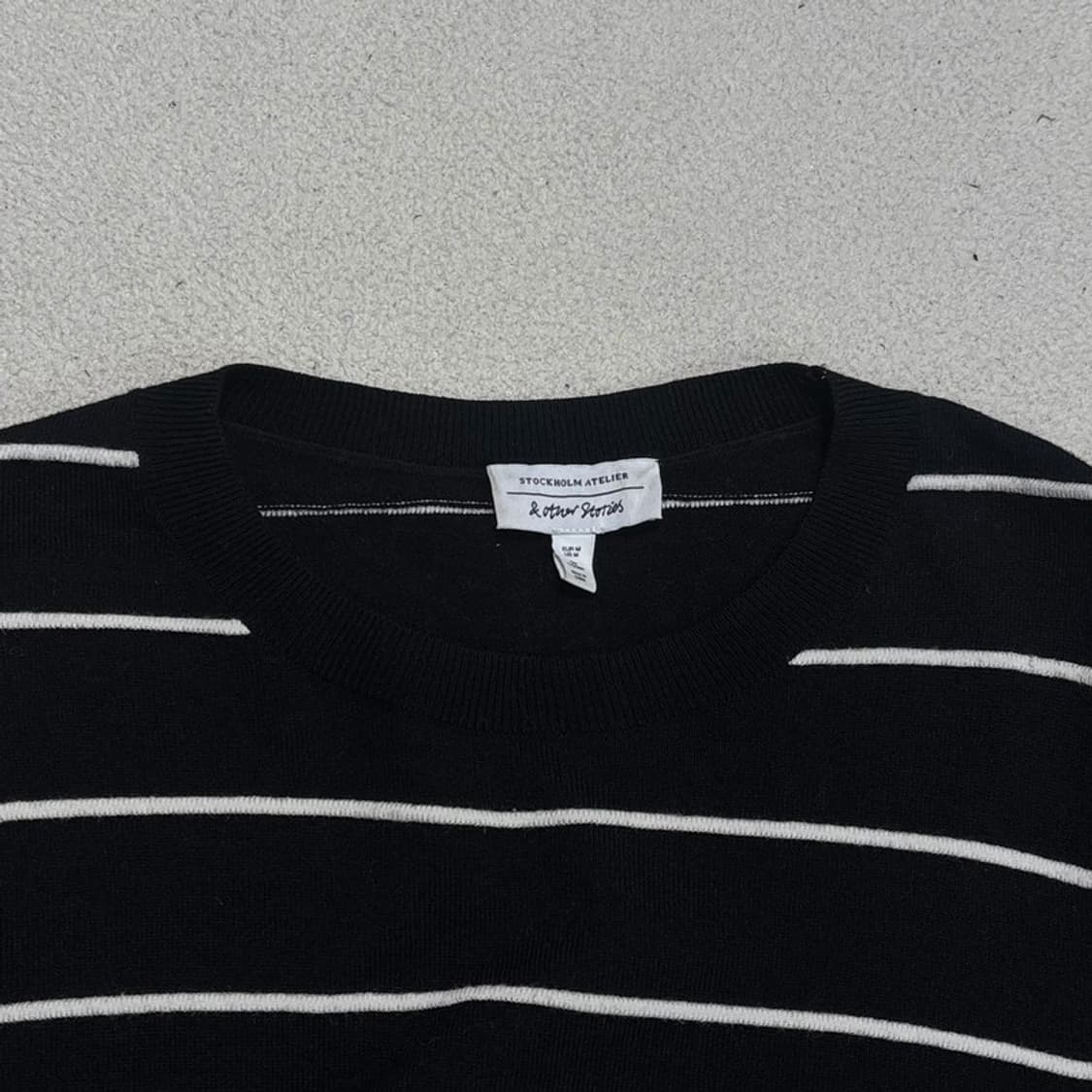 & OTHER STORIES 단가라 니트 스웨터 M 상품이미지5