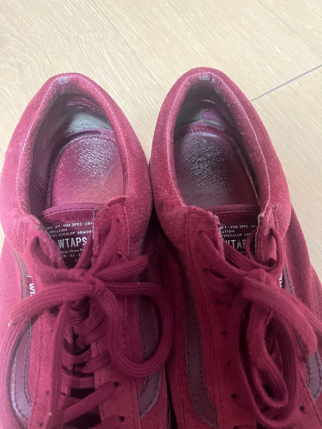 [270]반스 더블탭스 스타일36 버건디 상품이미지2