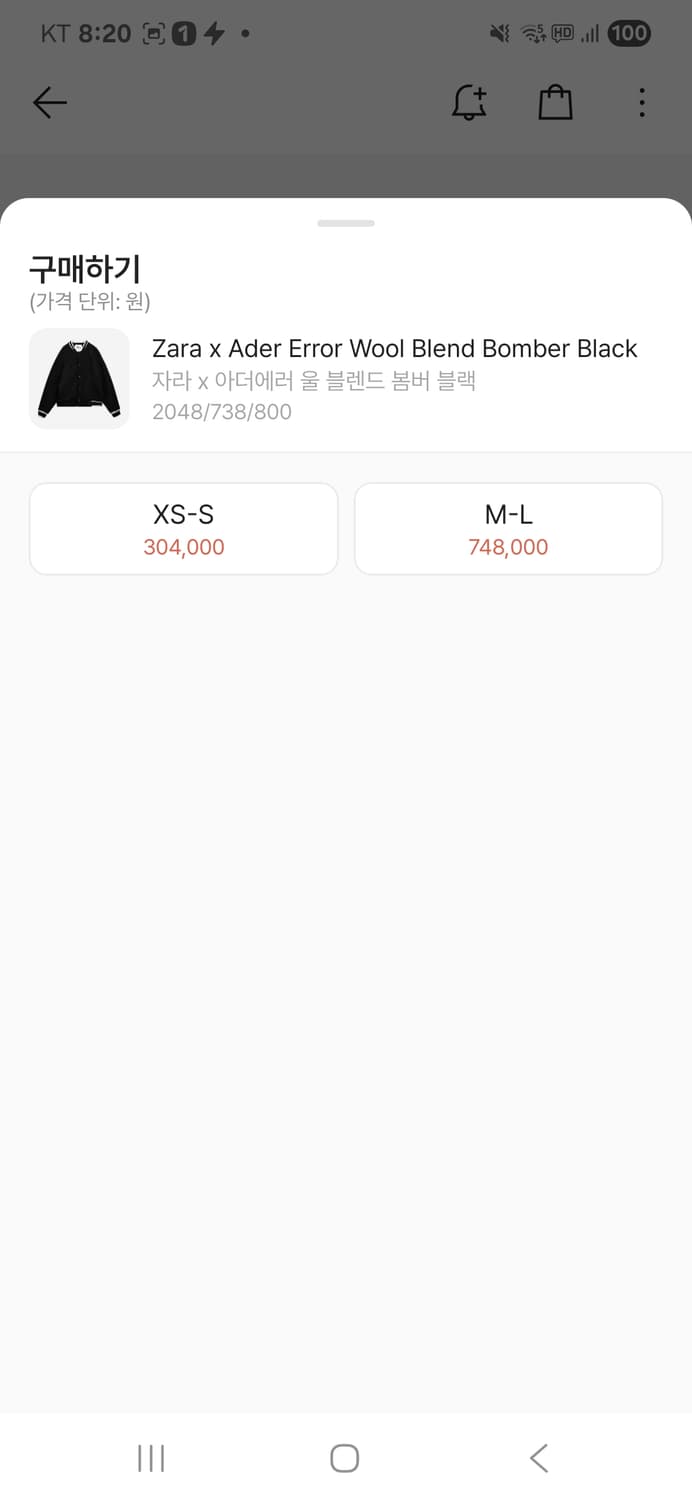 자라 x 아더에러 봄버 m-l 상품이미지7