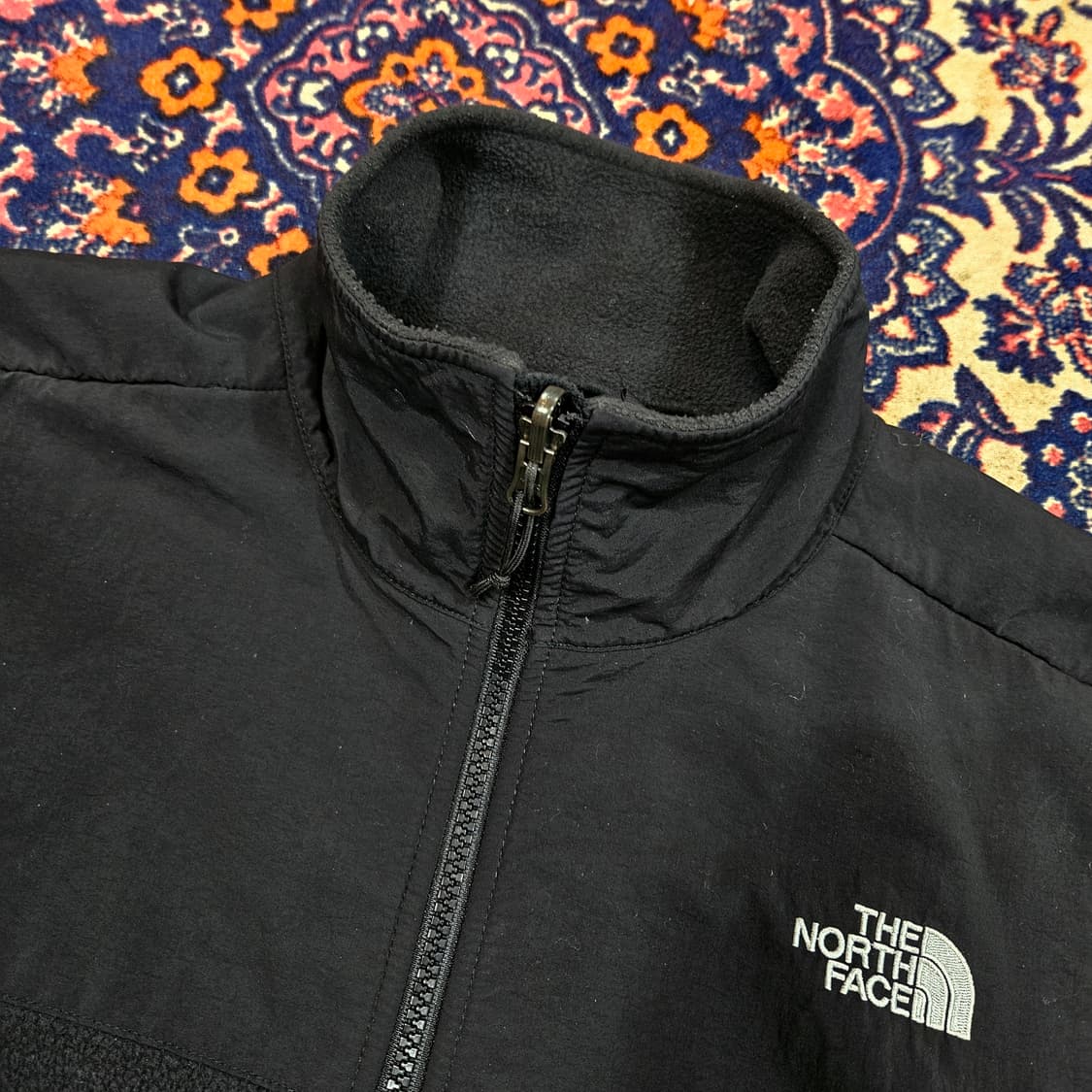 노스페이스 나일론 블럭 하이넥 플리스자켓 S size(95-100) 상품이미지4