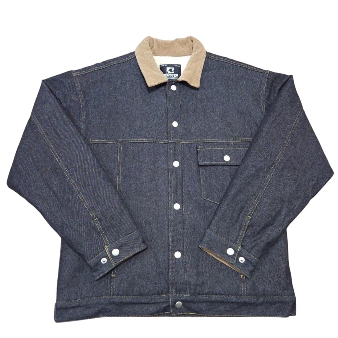 바배) PERSTEP 코듀로이 양털 데님 자켓 상품이미지1