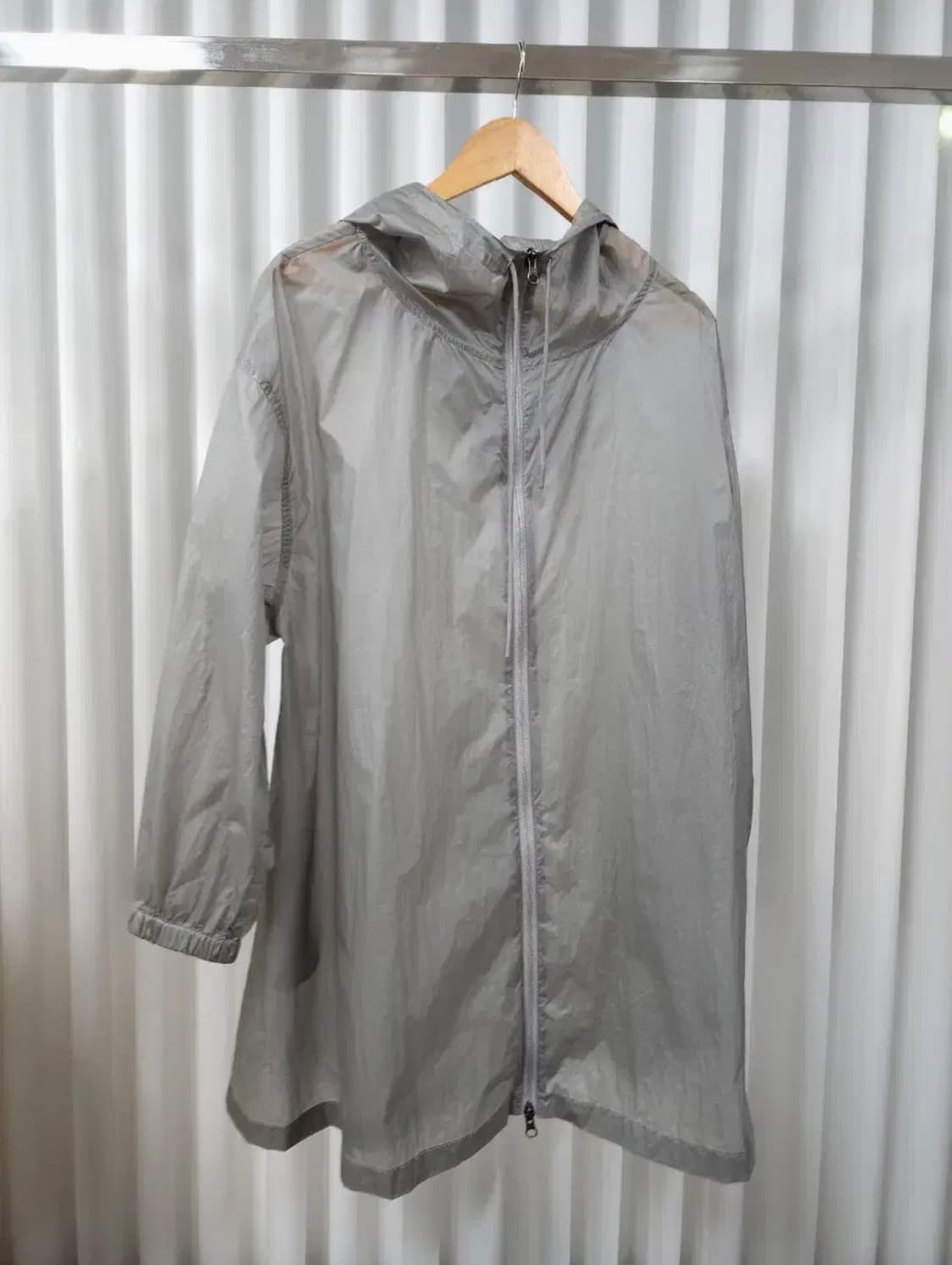 아모멘토 HOODED DRESS JUMPER 그레이 상품이미지8