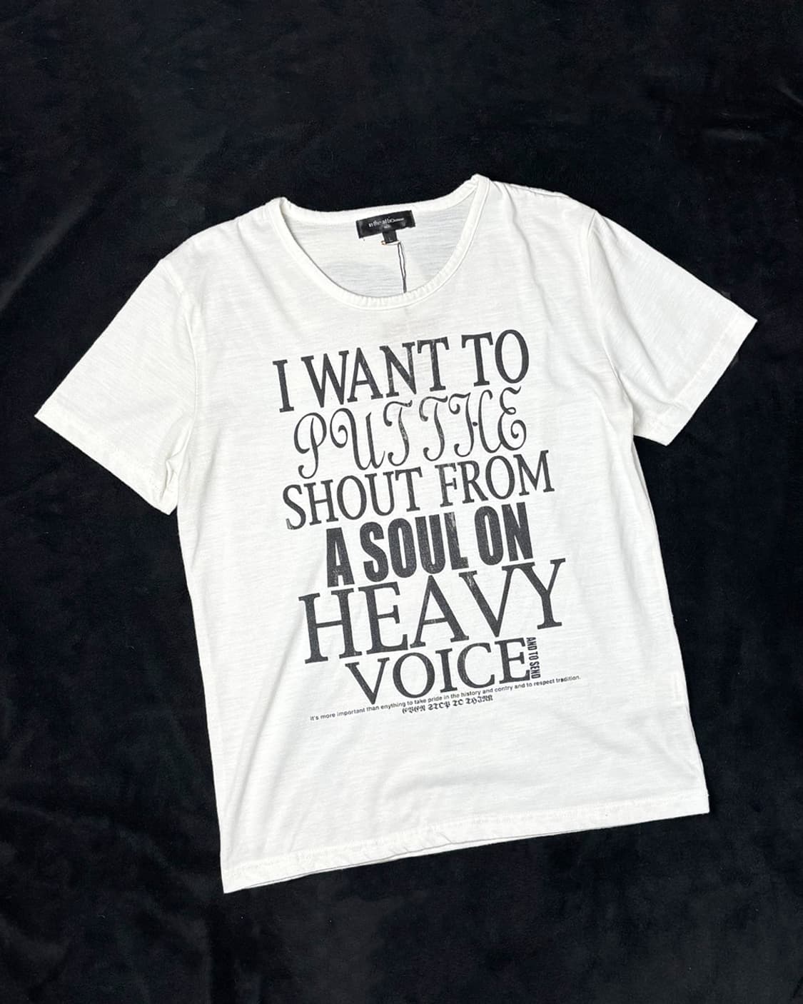 일본빈티지 레터링 반팔티 상품이미지1