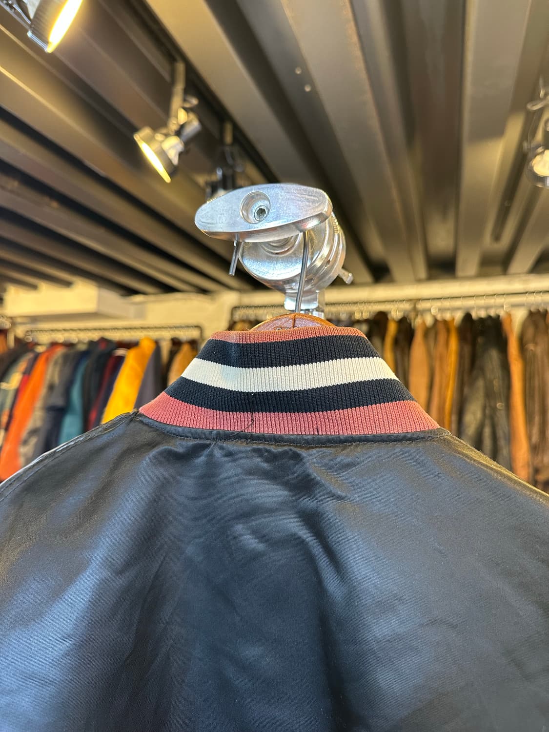 90s 스타터 캐롤라이나 나일론 바시티 자켓 made in usa 상품이미지8