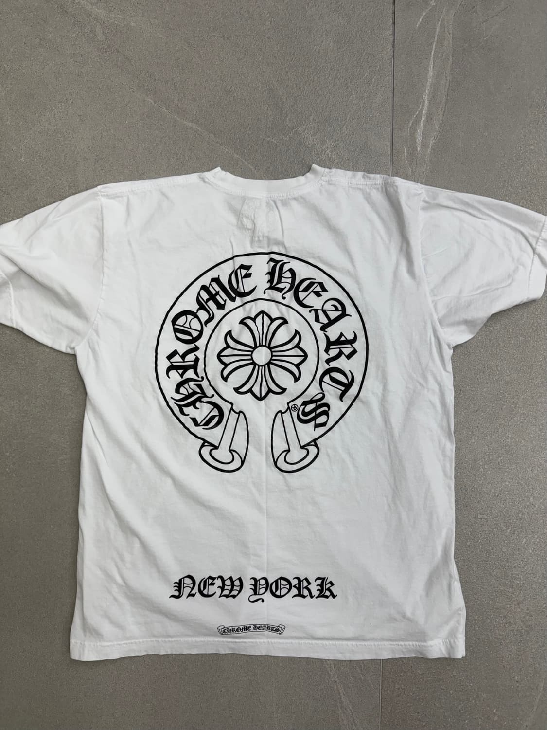 [XL] 크롬하츠 홀스슈 뉴욕 티셔츠 상품이미지2