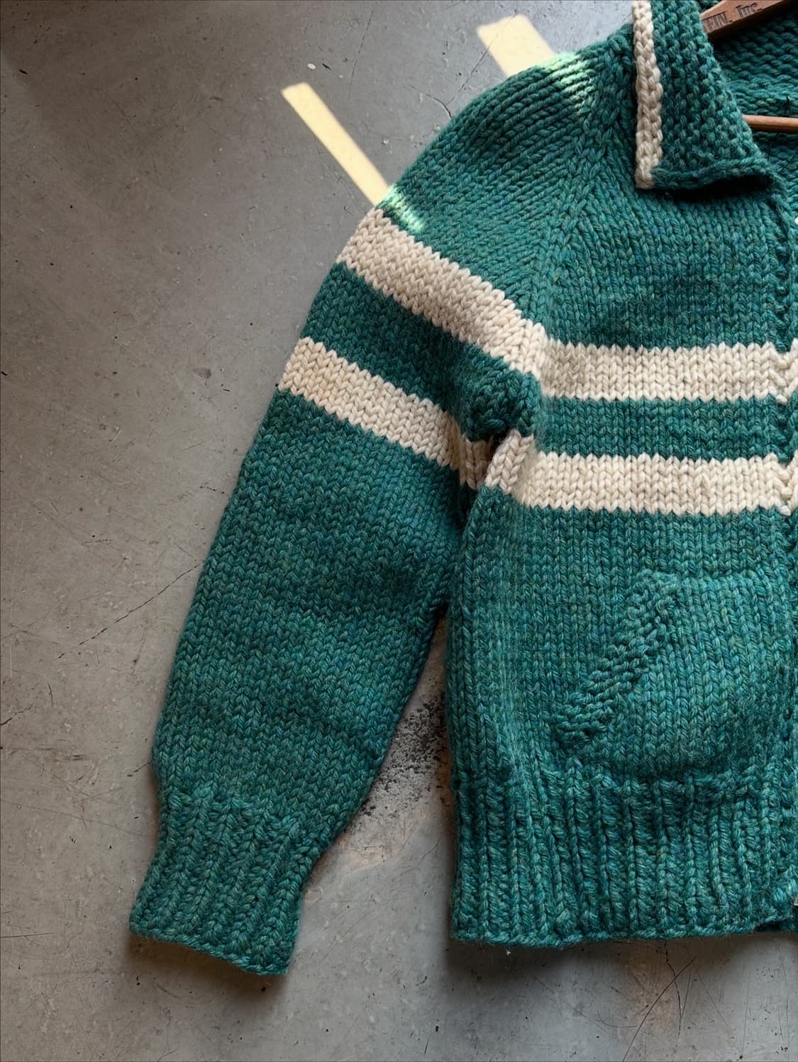 Old 캐나다 헤비 울 코위찬 스웨터 우먼스 상품이미지5