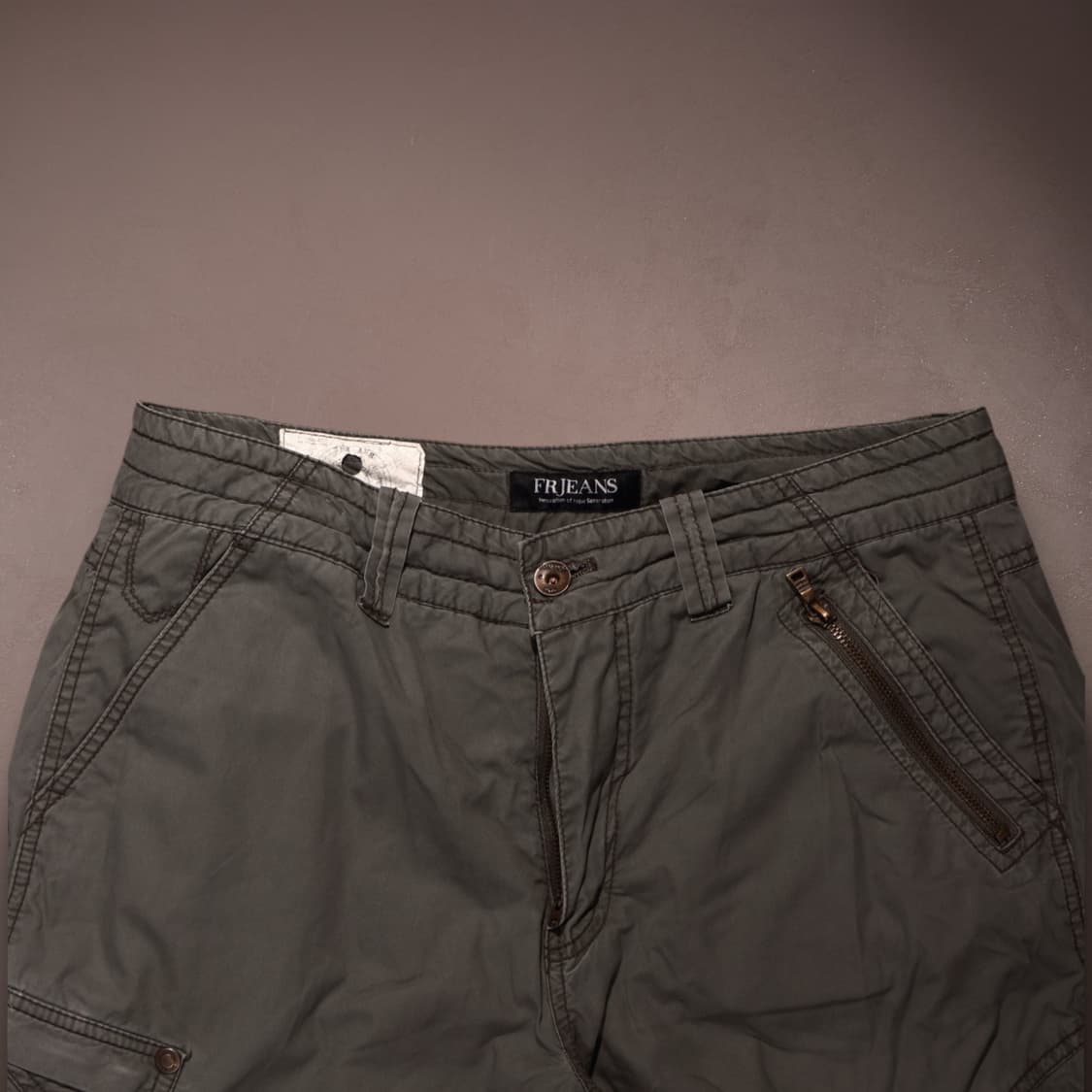 빈티지 그런지 셔링 카고팬츠 상품이미지2