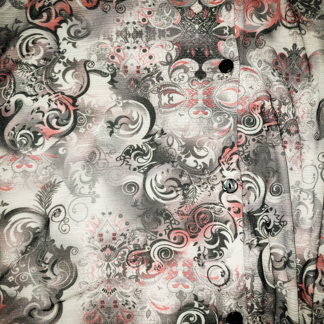 '00s KUREYON Sleeveless Patterned Blouse 상품이미지2