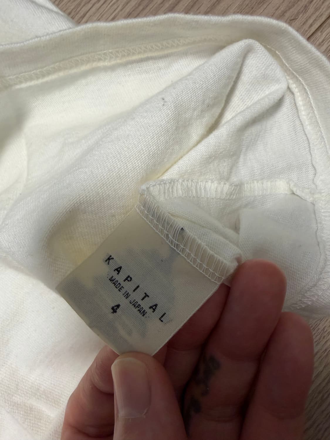 캐피탈 티셔트 두개 일괄 상품이미지5