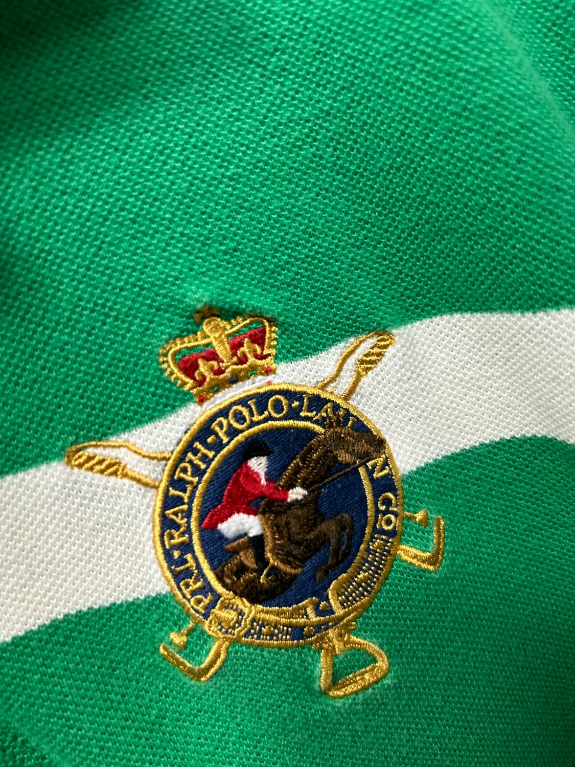 랄프로렌 폴로 셔츠 남성 미국 빈티지 반팔 XL 실측  상품이미지3