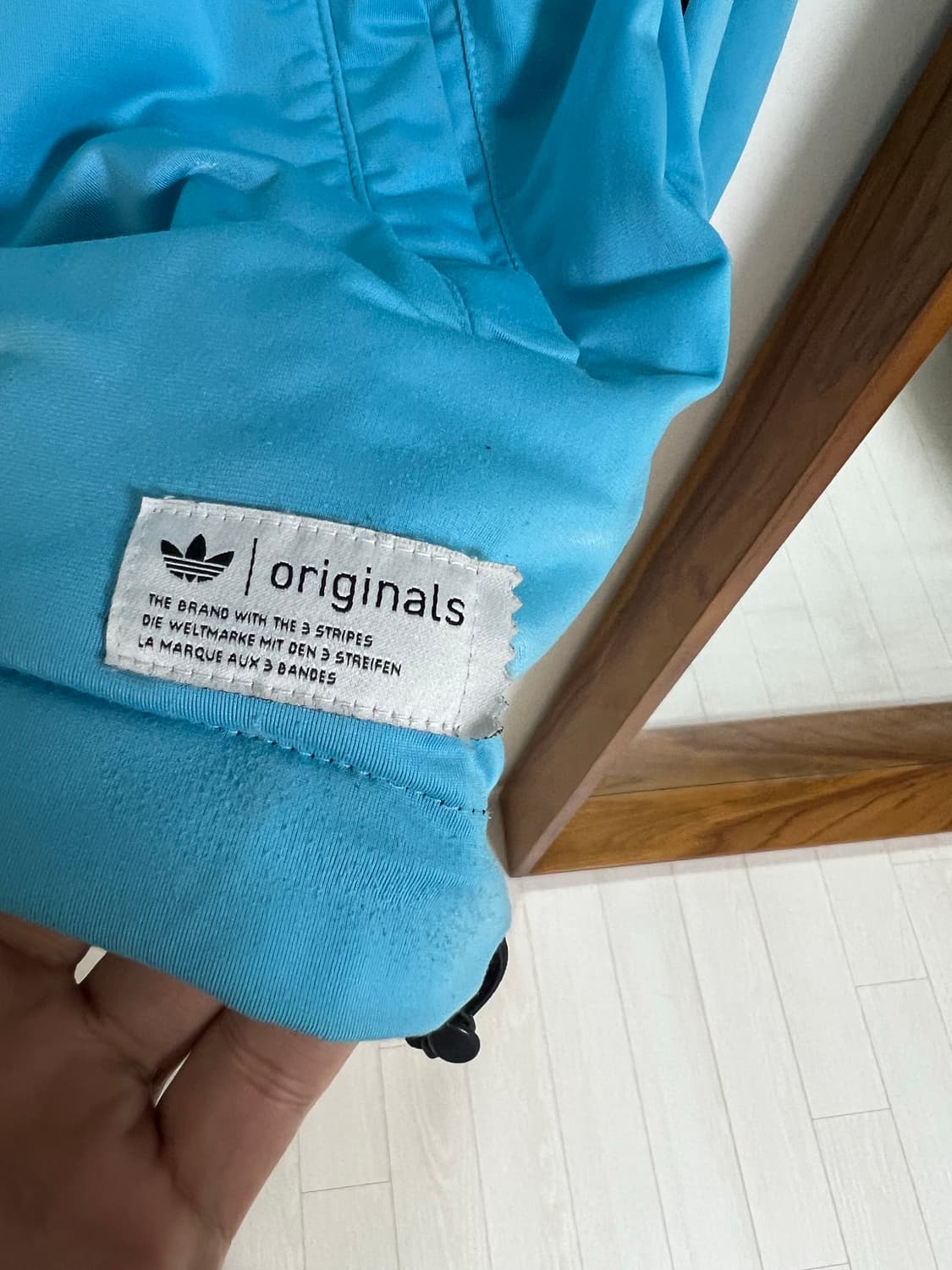 아디다스 양면 우븐 자켓 바람막이 XL 상품이미지6