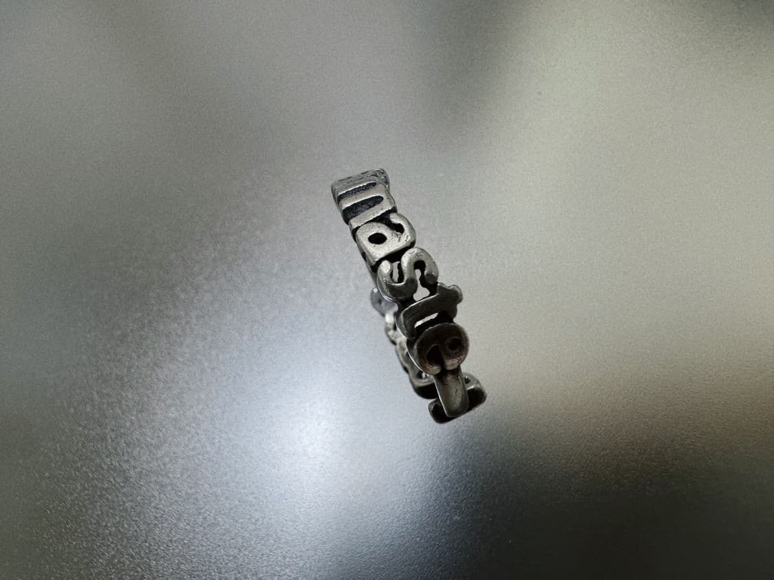 Namaste&Peace 실버링  상품이미지1