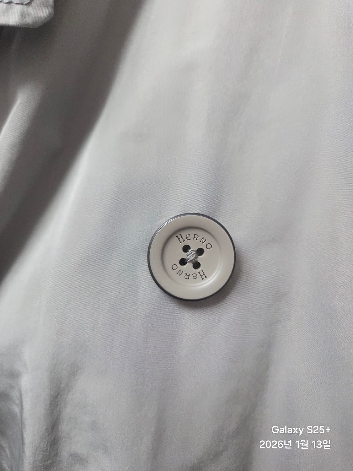 에르노 남성 트렌치코트 그레이 50사이즈 상품이미지4