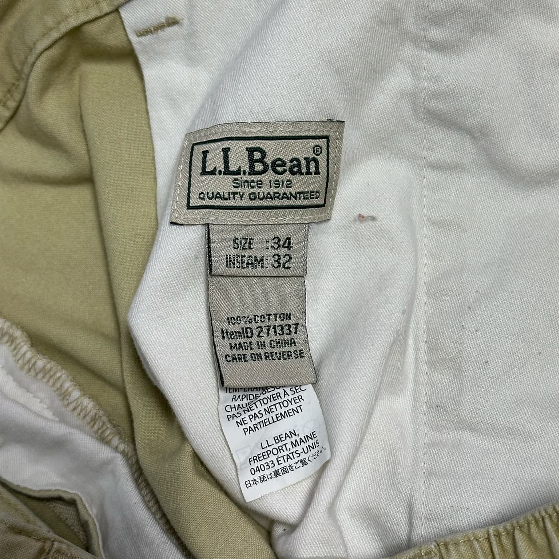 엘엘빈 L.L.Bean 코튼팬츠 면바지 상품이미지4