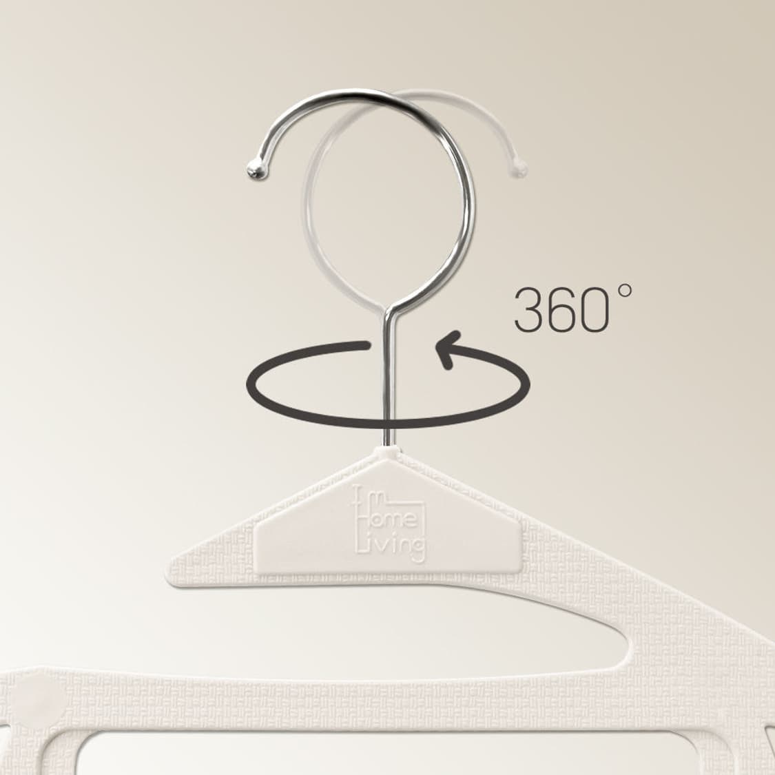 아임홈리빙 논슬립 회전형 지니 옷걸이 슬림 논슬립 215개 상품이미지5