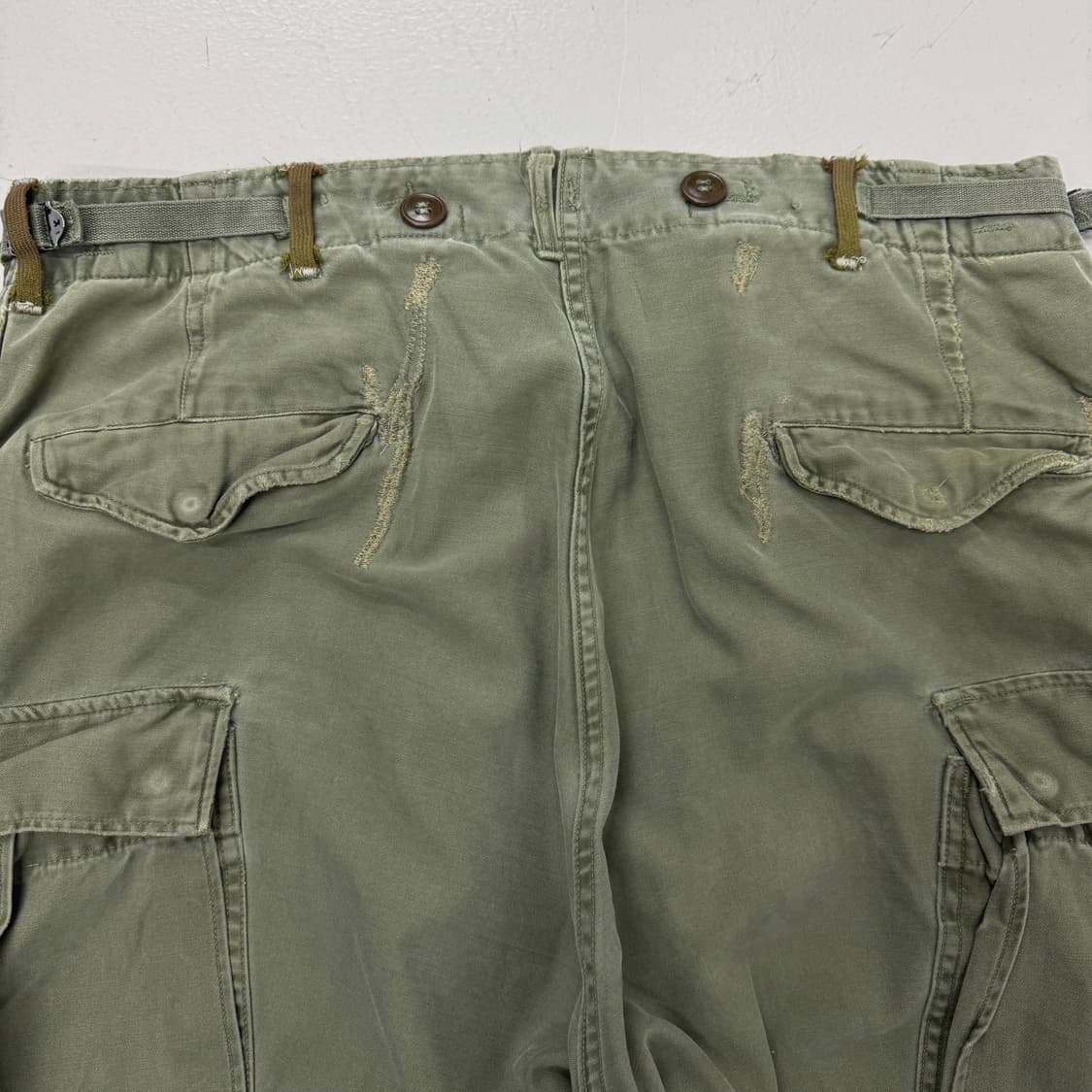 밀리터리 탄창 와이드 빈티지 카고팬츠 상품이미지7