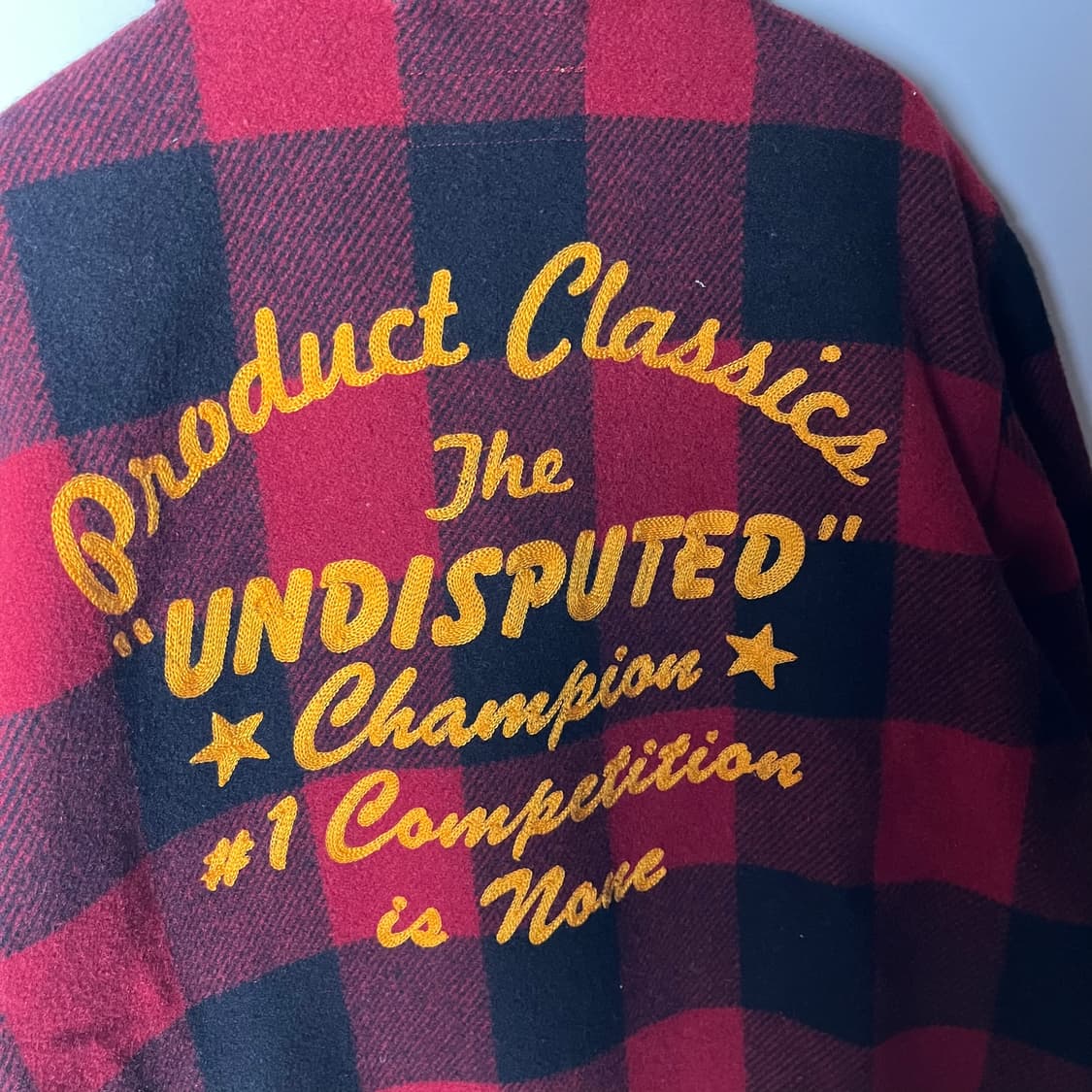 [PRODUCT classic] 프로덕클래식 버팔로체크 울 자켓 상품이미지4