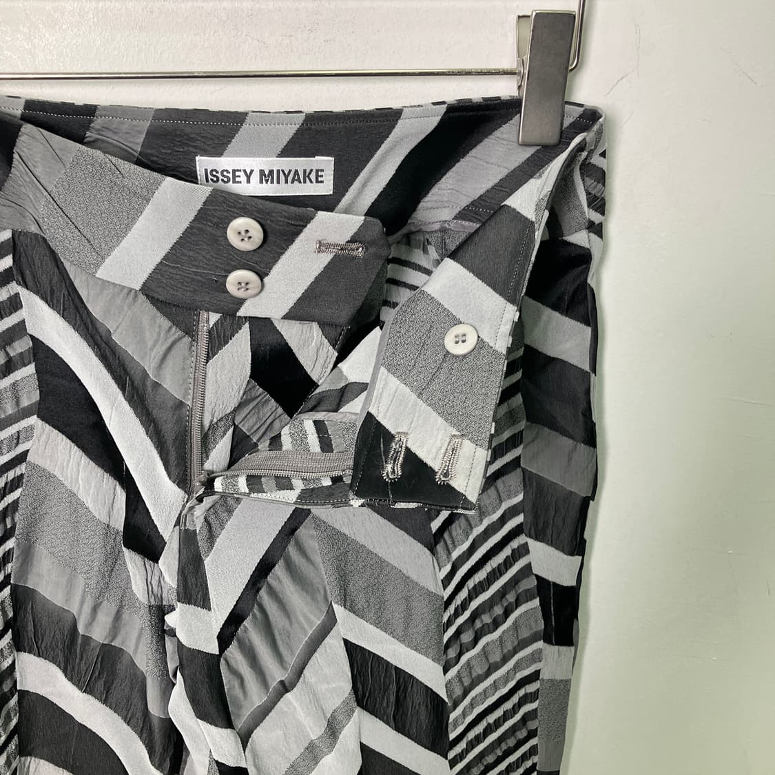 이게이미야케 패턴 팬츠 올드모델 상품이미지6