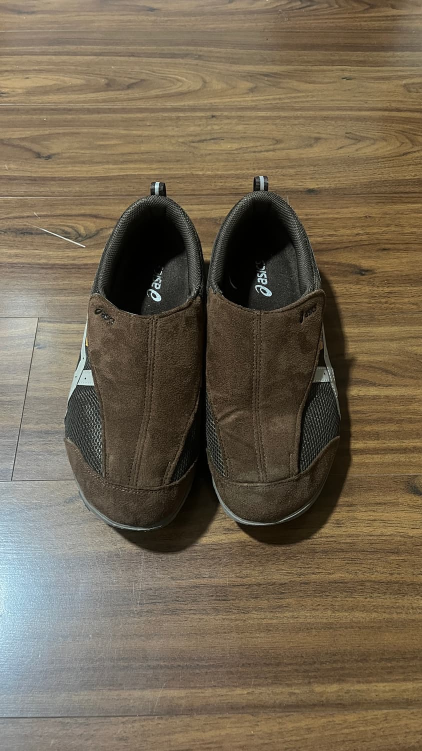 아식스 라이프워커 101 다크 브라운 베이지 - 3E 와이드 상품이미지3