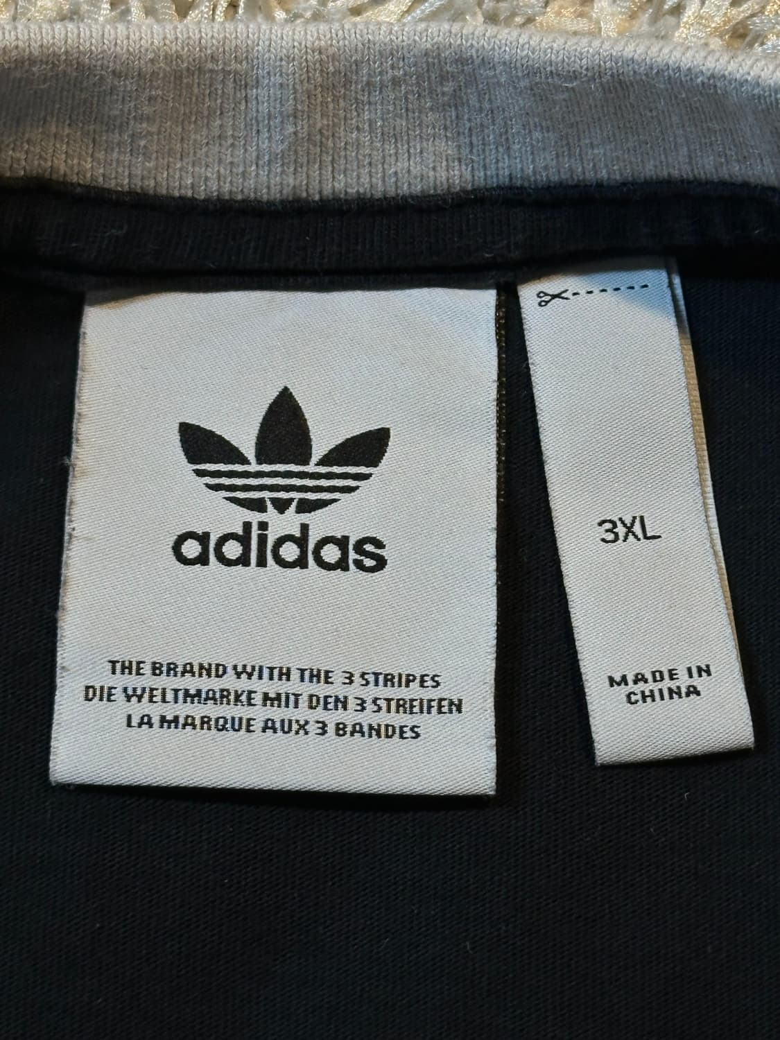 아디다스 ADIDAS 넥로고 스포티 사이드라인 롱슬리브 블랙 상품이미지5