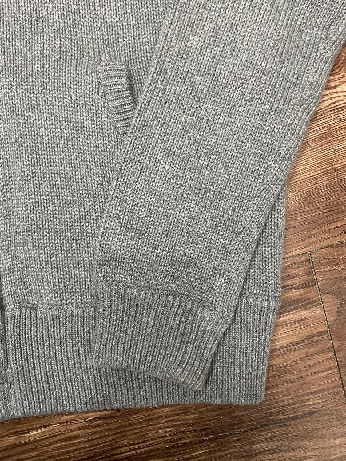 폴로 빅포니 코튼 집업 자켓 그레이 상품이미지4