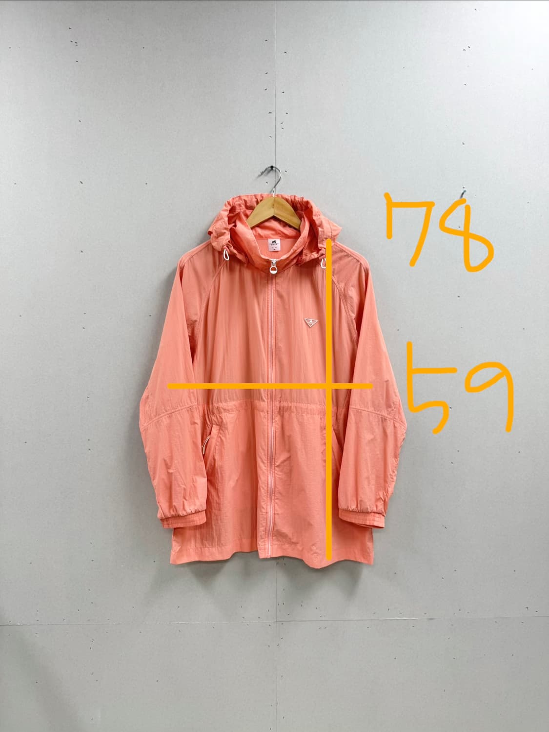 여성 105 / 밀레 골프 경량 바람막이  상품이미지2