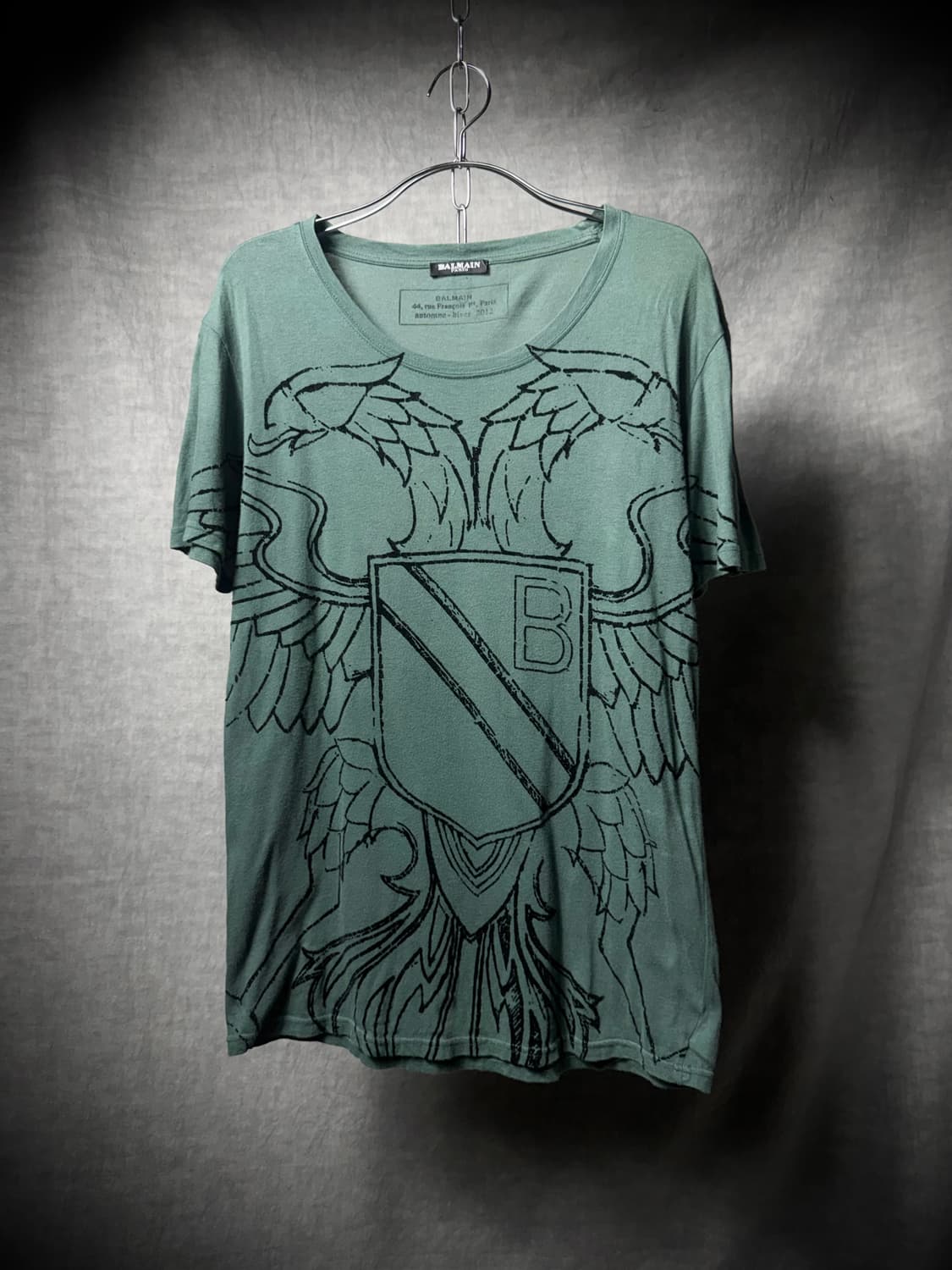Balmain 2012 Eagle Emblem T Shirt 상품이미지1