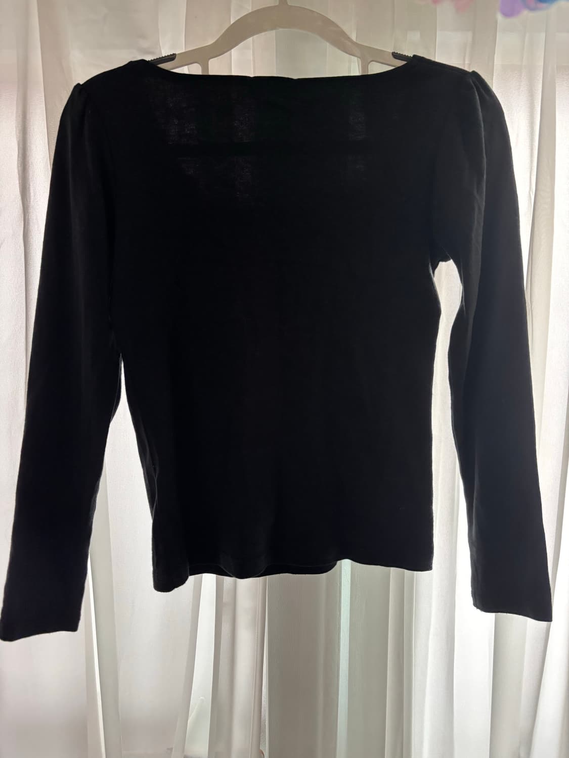 일본빈티지 러블리 리본 레이스 블랙 슬리브리스 상품이미지5