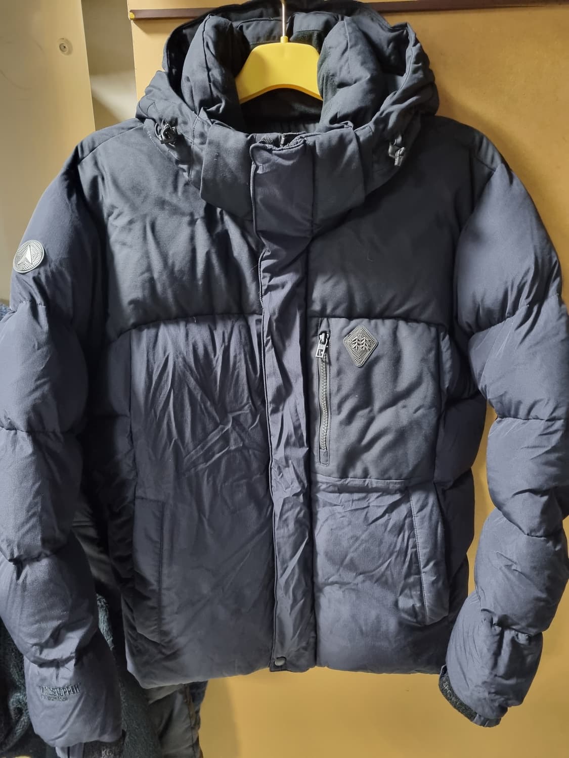 코오롱 남성 윈드스퍼 쉘 구스패딩  상품이미지1