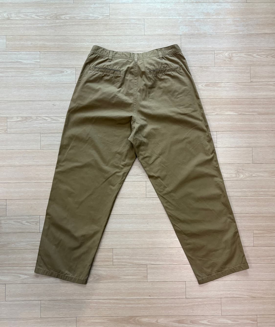 유니클로 U컬렉션 와이드 치노팬츠(허리 85cm) 상품이미지2