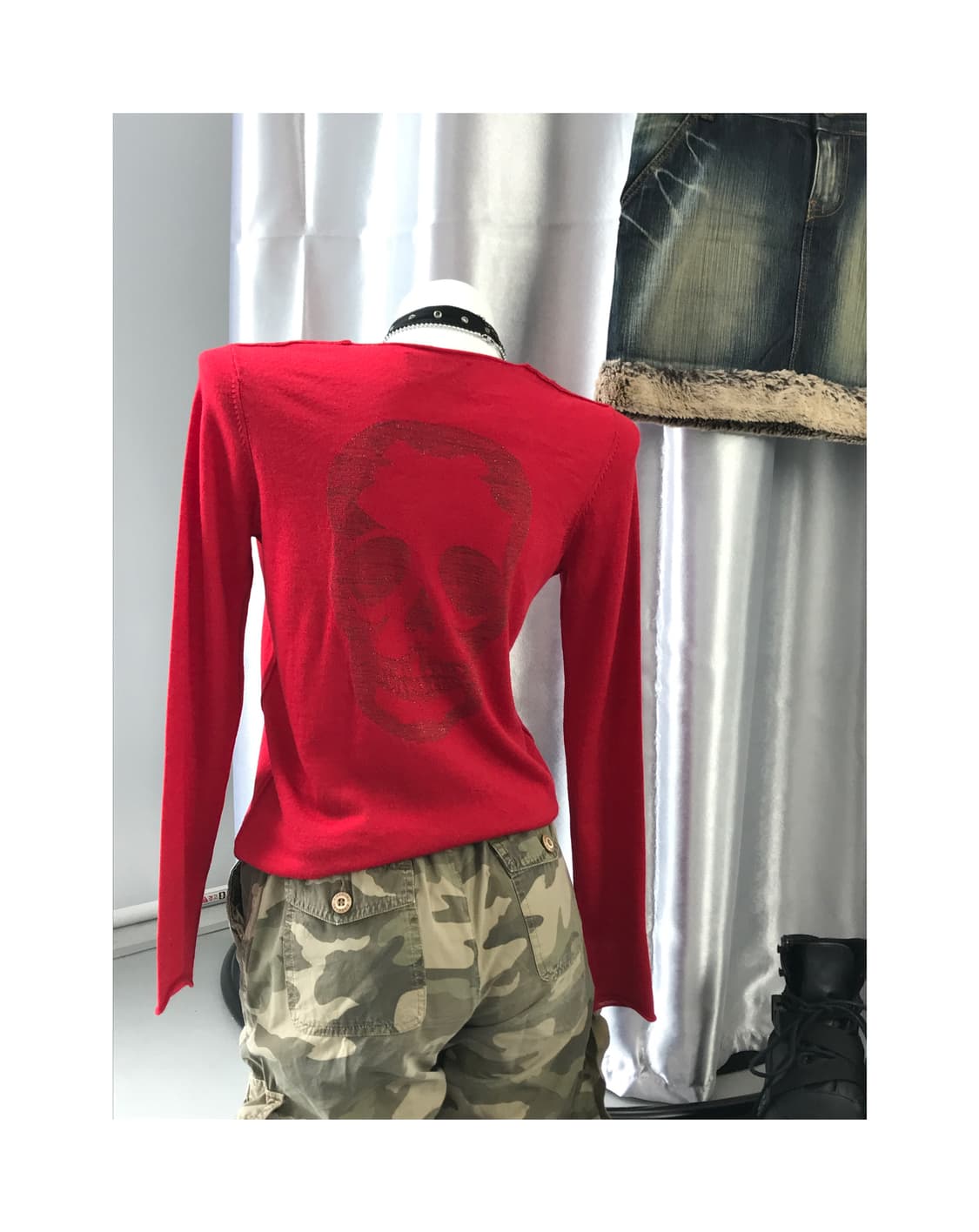 Zadig&Voltaire back skull knit 상품이미지1