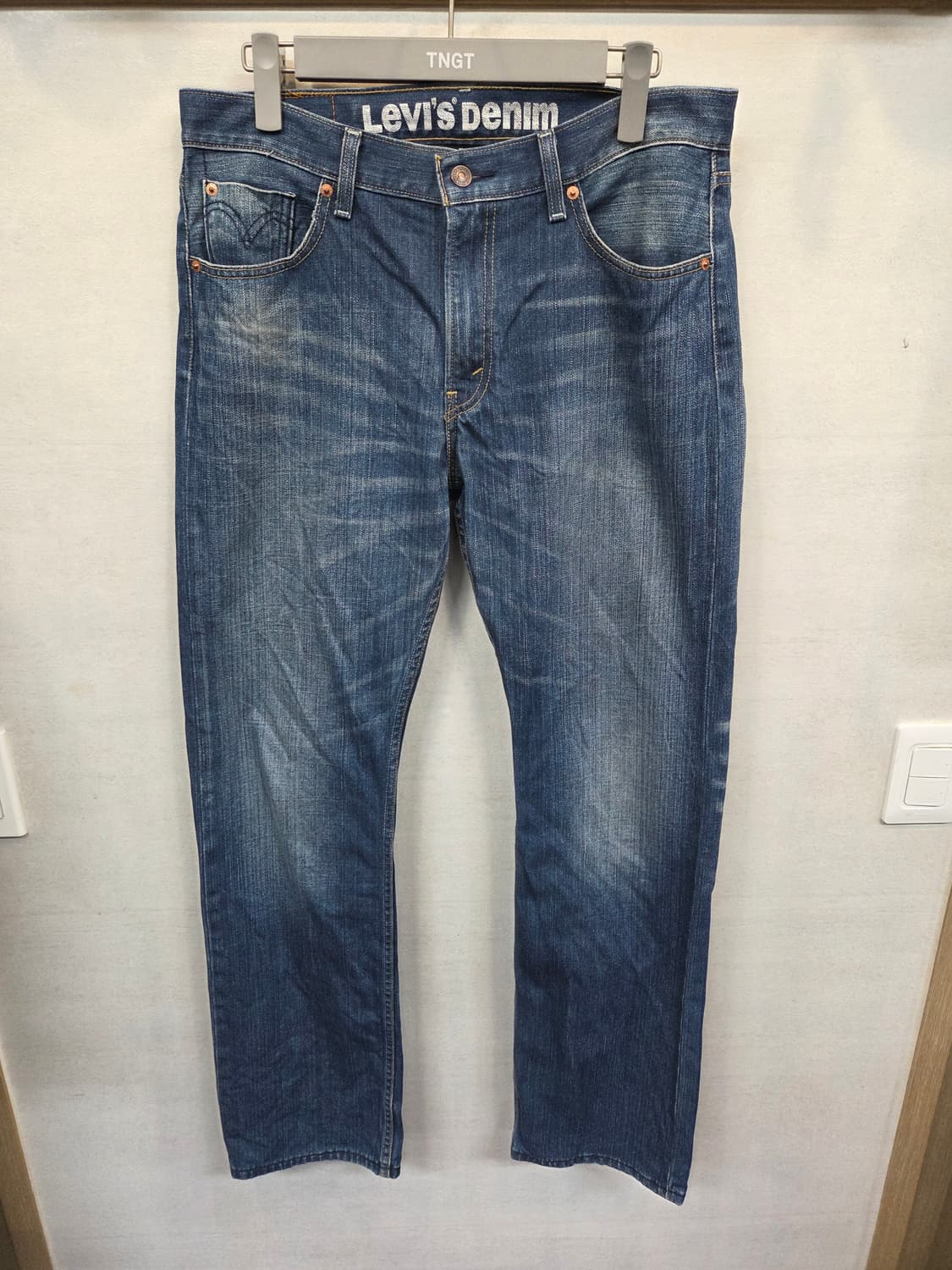 리바이스 523 스트레이트 데님팬츠 34 상품이미지1