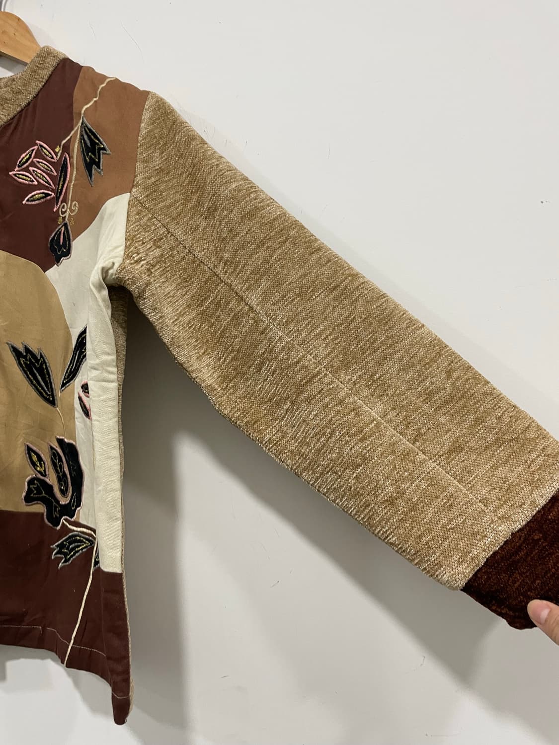 (빈티지)BFA classics 우먼즈 패치워크 자켓 상품이미지8