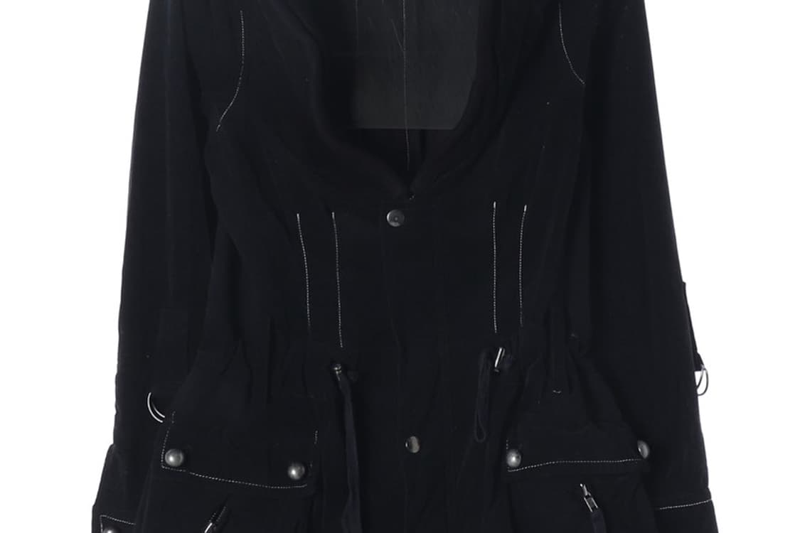 JET LABEL 스티치 디테일 유틸리티 후드 자켓 F 상품이미지4