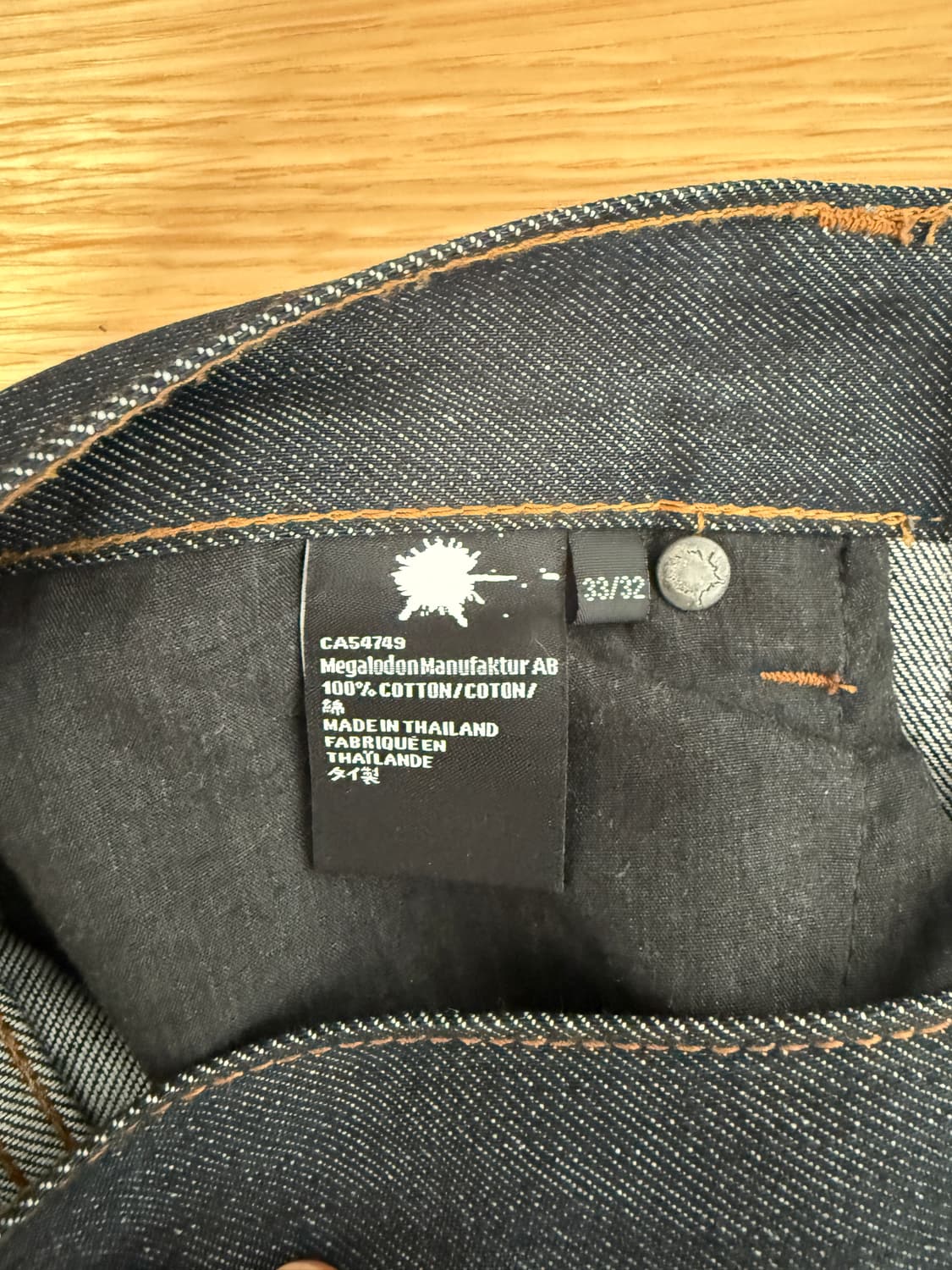 닥터데님(DRDENIM) 생지 데님 팬츠 상품이미지8