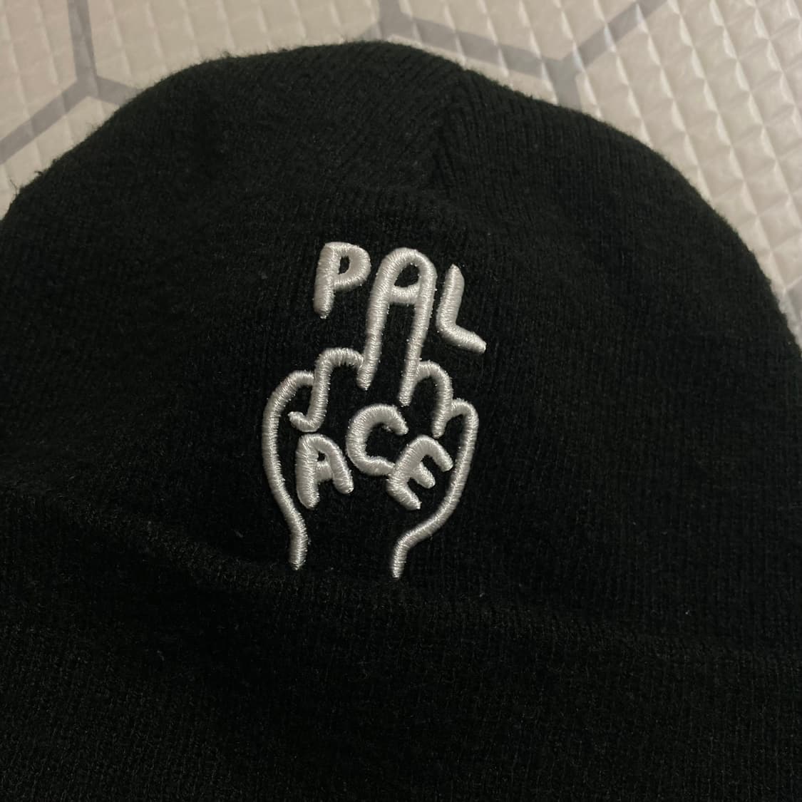 (OS) 팔라스 13AW 핑거 업 비니 블랙 상품이미지3