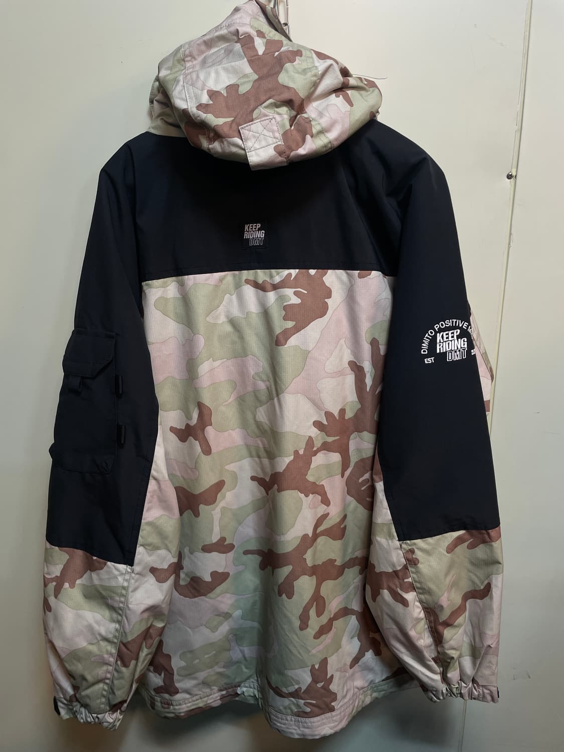 디미토 카모 구스 반집업 자켓 상품이미지7