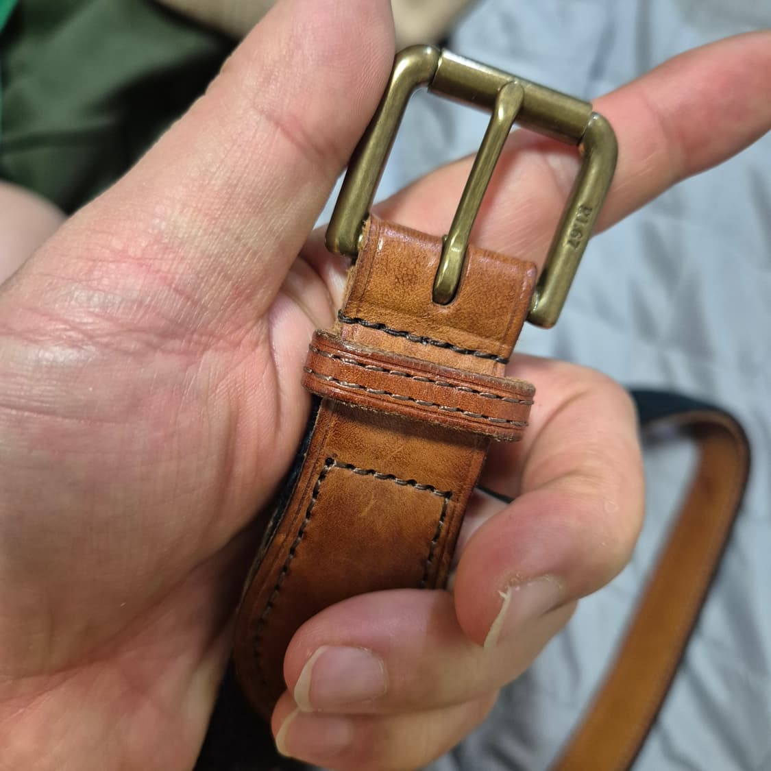 폴로 블랙와치 벨트36 실사이즈33ㅡ34 상품이미지3