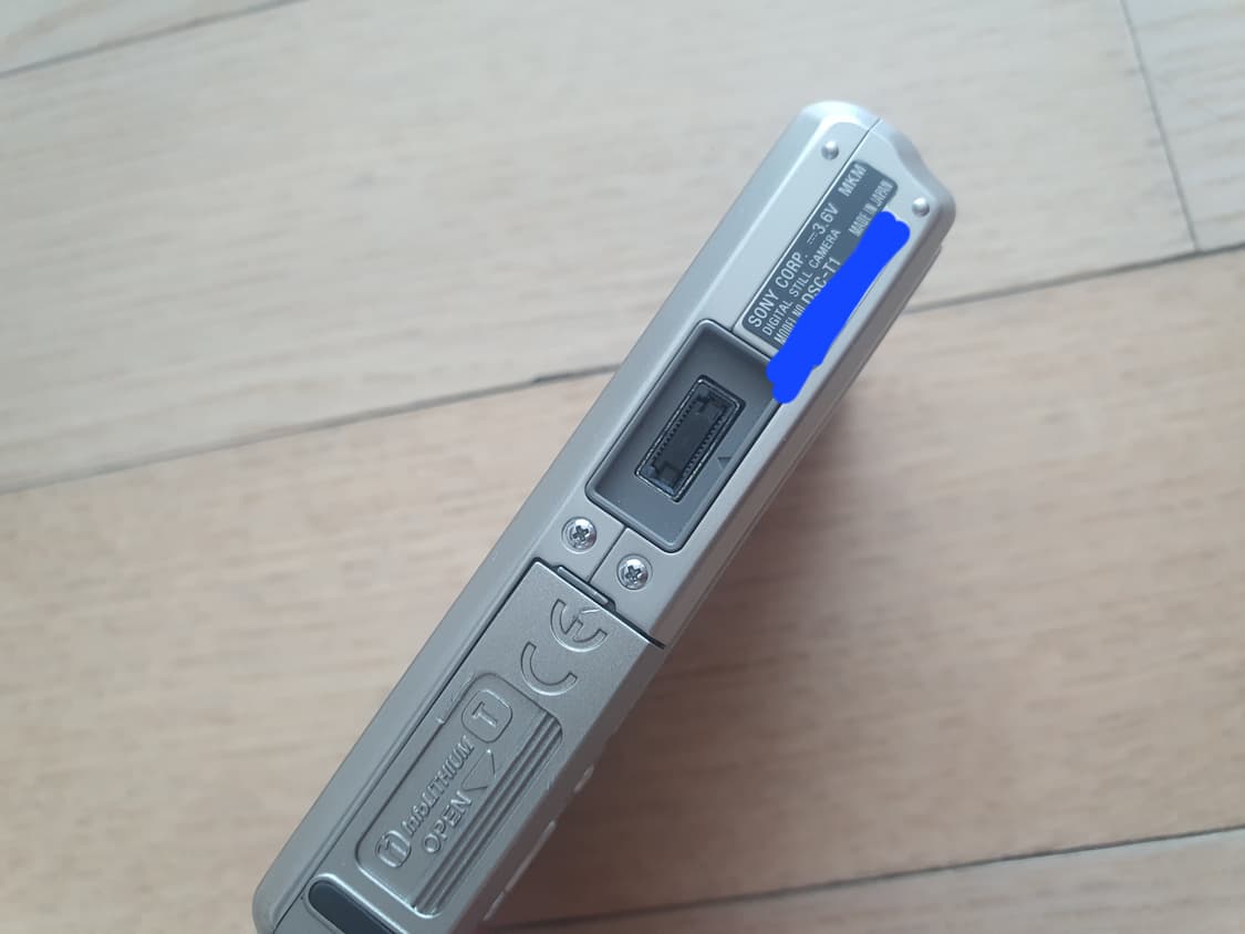 sony 소니 사이버샷 DSC-T1 빈티지 감성 레크로 올드 디카 카메라 상품이미지4