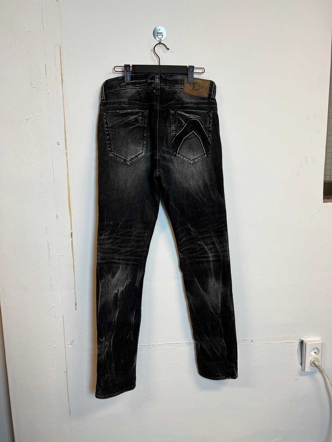 P029 BUCKAROO JEANS 블랙진 SIZE 32 상품이미지2