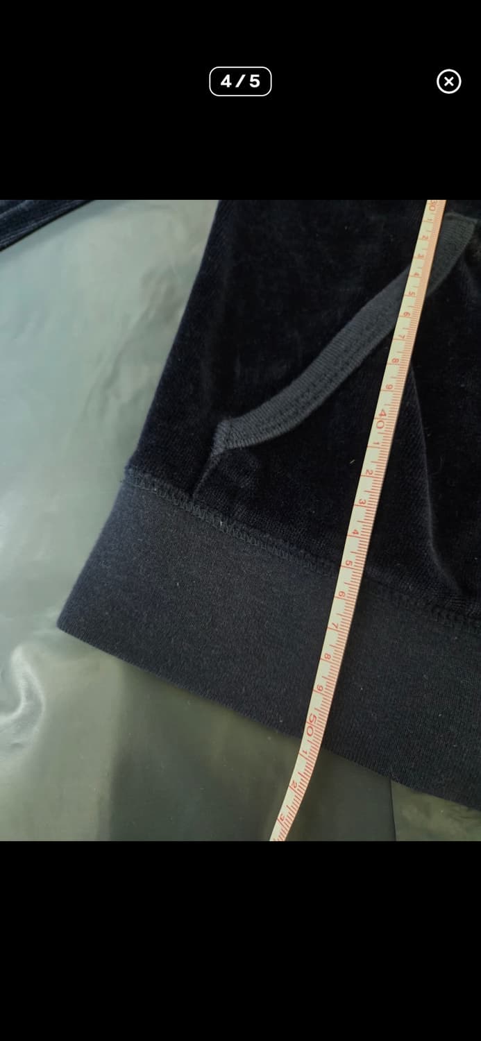 쥬시꾸뛰르 네이비 후드집업 상품이미지4