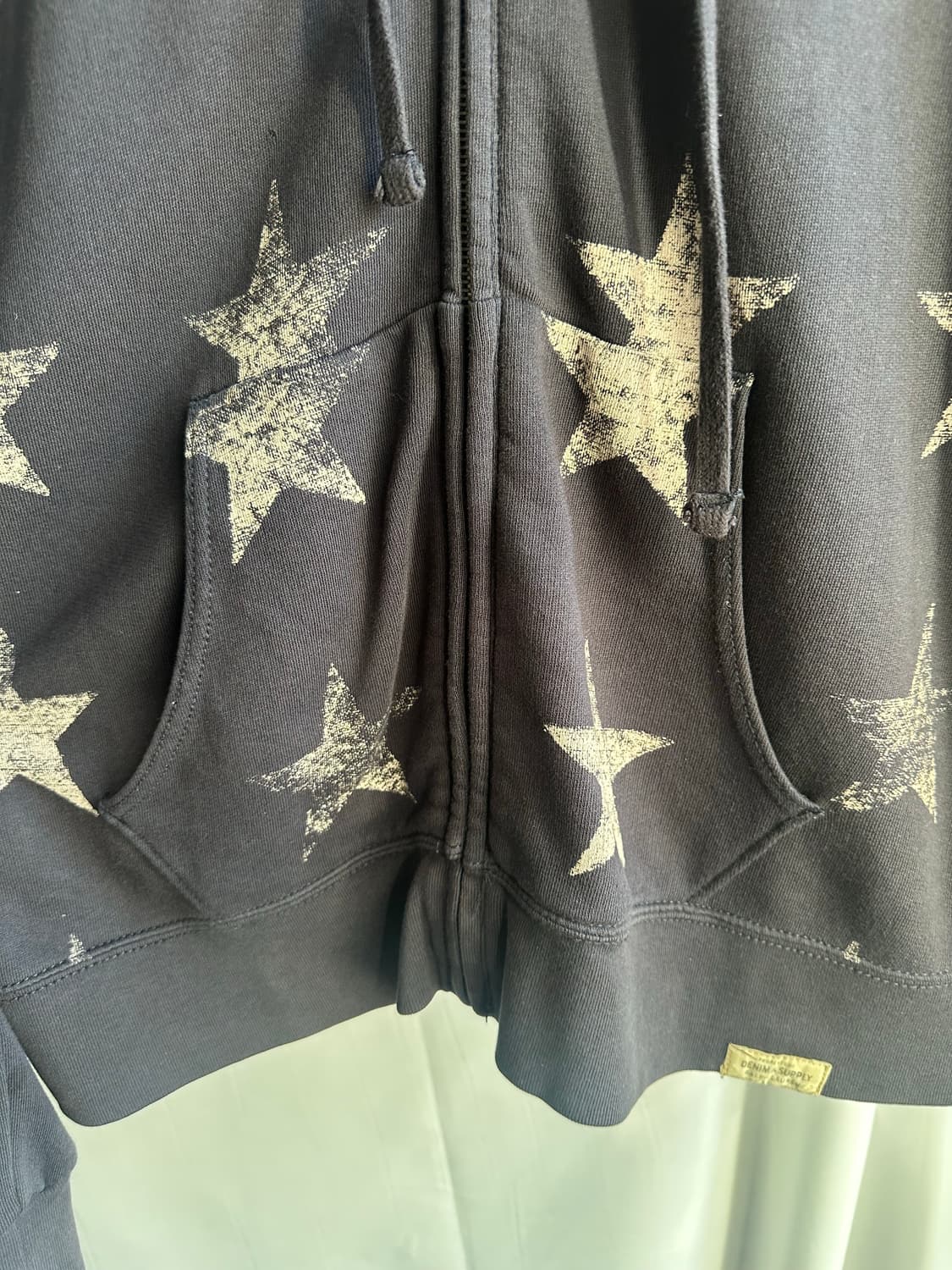 폴로 데님 앤 서플라이 스타 패턴 후드집업 상품이미지4